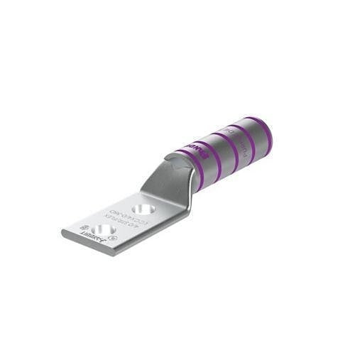 Panduit LCCX4/0-38D-X Compression Connector Lug, 2-Hole, Flex, 4/0AWG, Copper