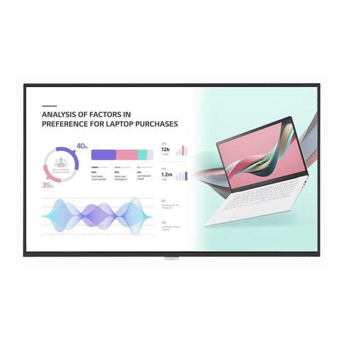 LG Pro 43UH5J-H UH5J-H Series 43\\" UHD Digital Signage Display, 500 nits