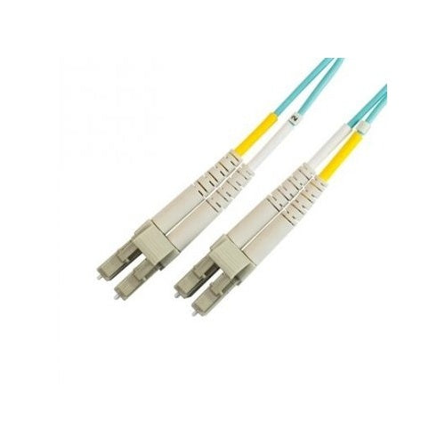 Lynn Electronics D-L2L2-3R2-005M Multimode OM3 Patch Cable, Duplex LC to LC, 5m