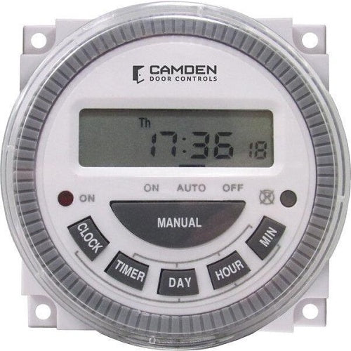 Camden CX-247H-12 7-Day Timer with First-Man-In Function, 12V