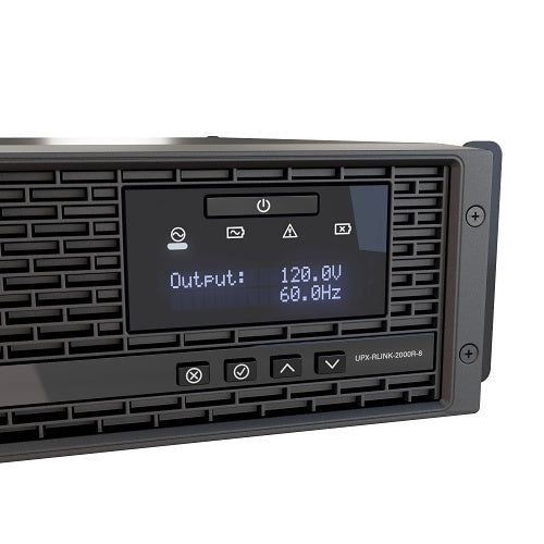 Middle Atlantic UPX-RLNK-2000R-8 NEXSYS Series 20A UPS Battery Backup Power System with RackLink and Bank Outlet Control, 2000VA, 2U