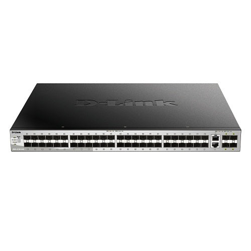 D-Link DGS-3130-54TS Layer 3 Switch with 2 X 10G Copper Ports | 4 X 10G SFP+ Ports