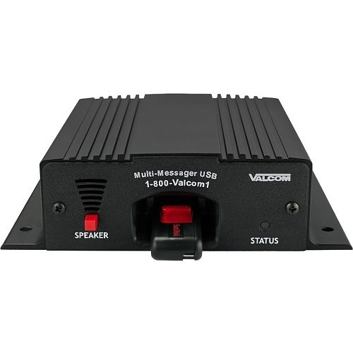 Valcom V-9989 USB Digital Multi-Messager Device, up to GB, Black