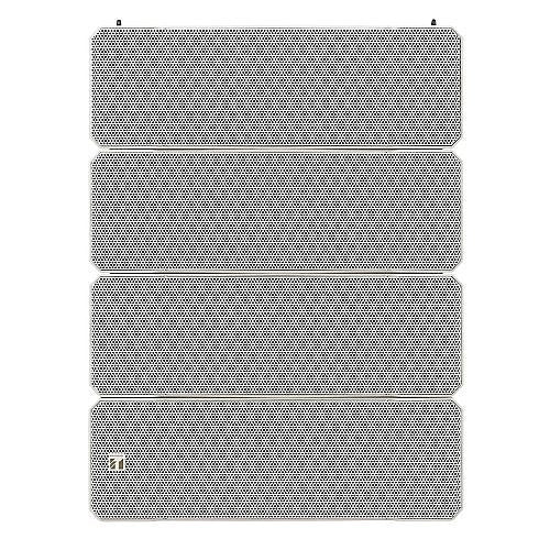 TOA HX-7WF00 2-Way Compact Indoor Speaker System, 750W, 100 dB, 1.7 KHz, White