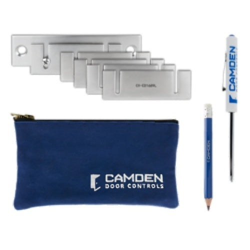Camden CX-STR-TMPKIT Electric Strike Marking Template Kit 5 Heavy-Duty Metal Templates for Strike Installation