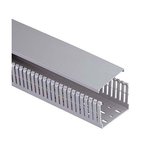 Panduit MC37X62IG2 Panduct Lead-Free PVC Narrow Slot Wiring Duct, PVC, 37 x 62mm