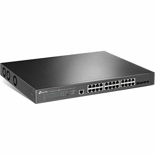 TP-Link SG3428XPP-M2 Omada Access Pro 24-Port 2.5GBASE-T and 4-Port 10GE SFP+ L2+ Managed Switch with 16-Port PoE+ and 8-Port PoE++