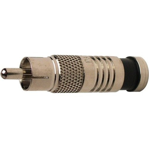 Platinum Tools Rca-Type Nickel Sealsmart Coaxial Compression Connectors Image of TS-18051