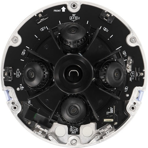 i-PRO WV-S8574LG 4-4MP Outdoor Multi-Directional IP Camera with AI Engine, 270 Degrees Coverage, Smoke Dome type