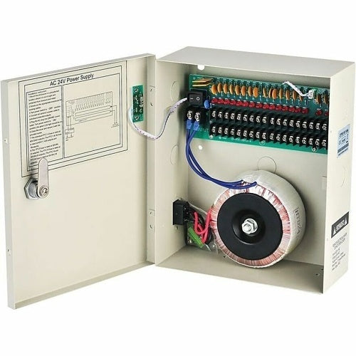 AVYCON AVA-PSW-24VAH10A-9 Power Distribution Box, 24VAC, 10A, 9-Channel