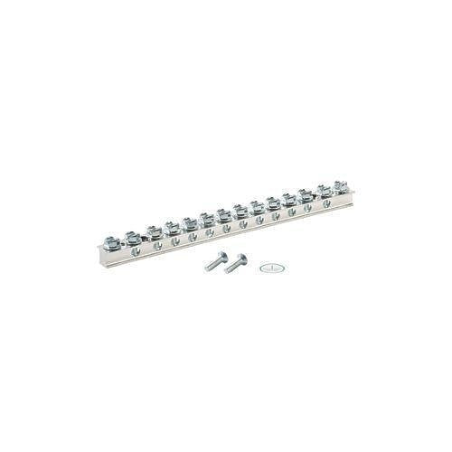 Panduit UGB2/0-414-10 Shelf Mounting & Ground Kits, 10 Port Universal Ground Bar