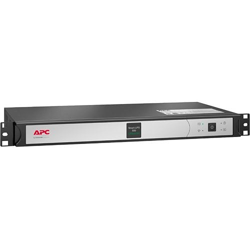 APC SCL500RM1UC Line Interactive Smart-UPS with SmartConnect Port, 500VA/400W, 5-15R NEMA Outlets, 1U RMS