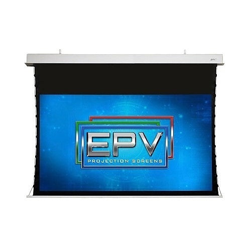 Elite Screens MQE135HW2-E8 135\\" diag. 16:9, In-Ceiling, Tab-Tensioned Electric Projection Screen