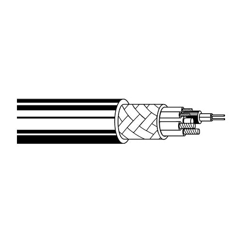 Belden 7804C B591000 24-2 Heavy Gauge SMPTE 311M HDTV Cable, 1000\', Black Matte