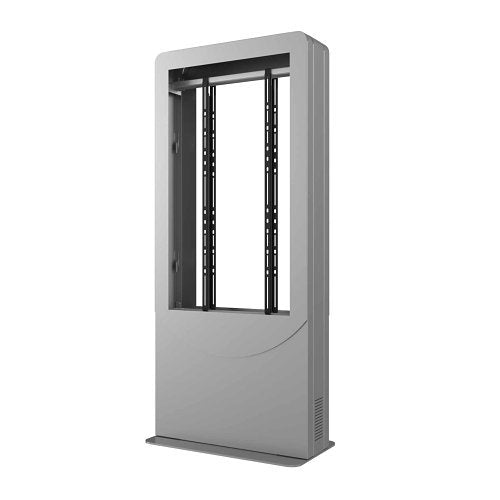 Peerless-AV KIPC2555B-3 55\\" Portrait Back-to-Back Kiosks, Black