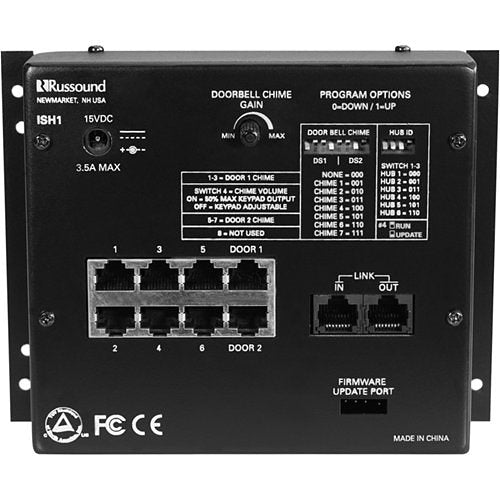 Russound ISH1 ComPoint Paging Hub Expander, 6-Zone