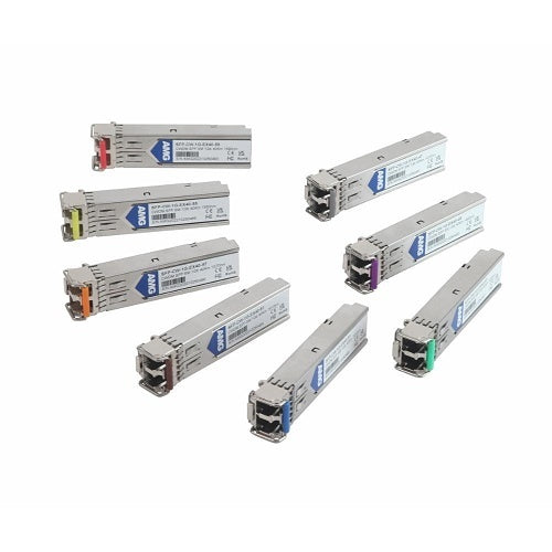 AMG Systems SFP-CW-1G-EX40-41 2-Fiber SFP Singlemode Module, CWDM, LC Connectors, 1GB