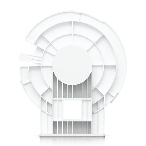 Ubiquiti UACC-AP-AM Wall/Arm Mount for UniFi Flagship Access Points, 7.9\\" (200.5 mm) Width, Polycarbonate