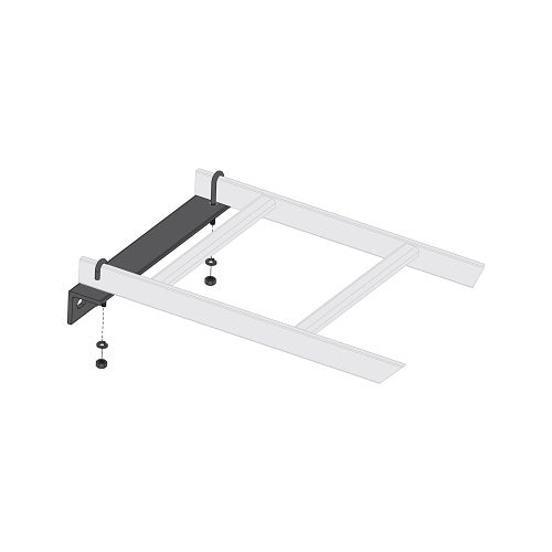 Middle Atlantic CLH-WRS-W18-W24 CL Series Cable Ladder Wall Support Bracket for 18\\" and 24\\", Black