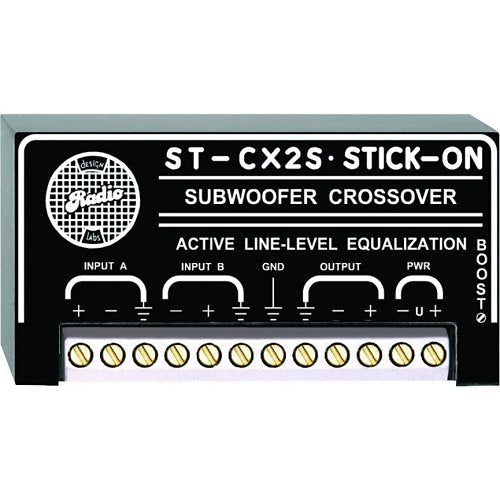 RDL ST-CX2S Subwoofer Crossover Filter Image of RL-STCX2S