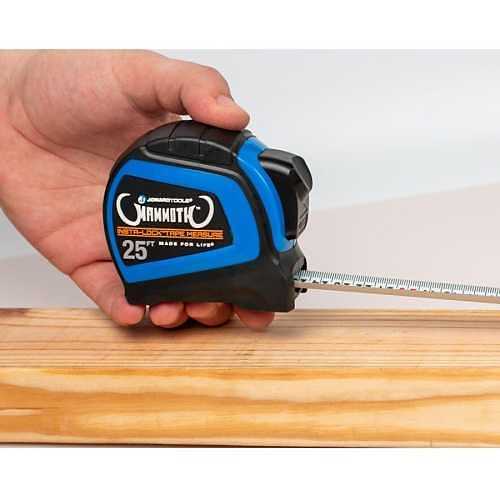 Jonard Tools TM-25 Mammoth Insta-Lock Tape Measure, 25\'