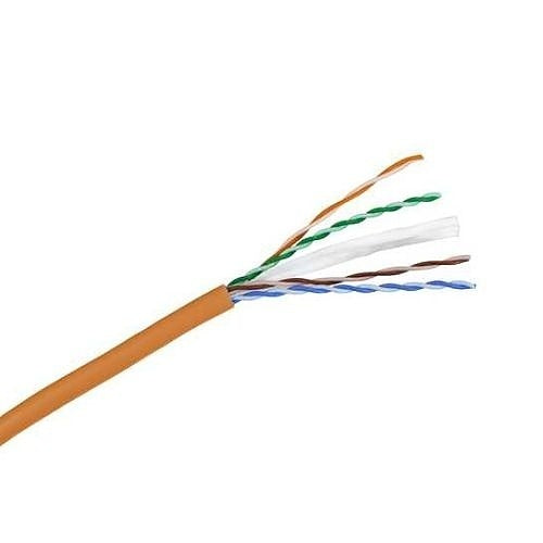 Hubbell HC6SROR NEXTSPEED CAT6 Cable, Riser, 550 MHz, 1000\' Spool, Orange