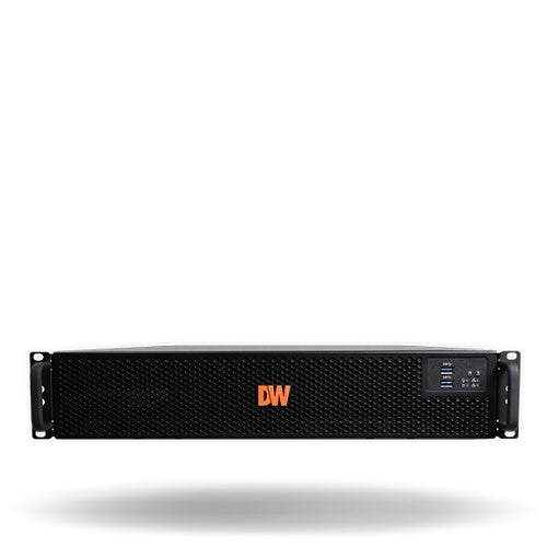 Digital Watchdog DW-BJP2U100T-LX Blackjack P-Rack 2U 8-Bay Chassis Server, Linux OS, 100TB