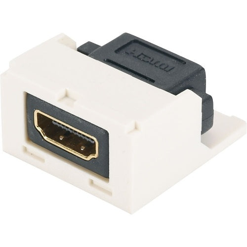 Panduit CMHDMIWH Mini-Com HDMI Coupler, 2.0 Type A, Female to Female, White