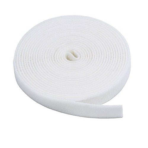 ADI PRO 0E-HOOKLPWH Hook Loop Fastener 75' Roll 3/4" Width, White
