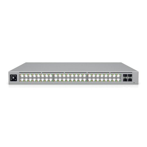 Ubiquiti ECS-48S-PoE Enterprise Campus 48-Port PoE+++ Switch with Stacking Support and High-Capacity, Layer 3 Etherlighting