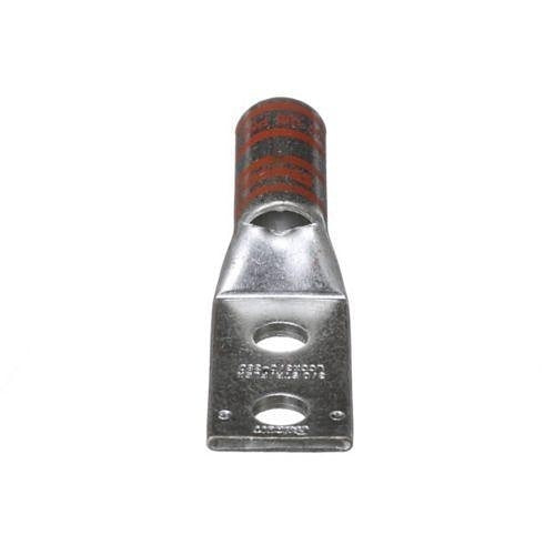 Panduit LCCX3/0-38D-X Copper Compression Connector Lug, 2-Hole, 1/0AWG