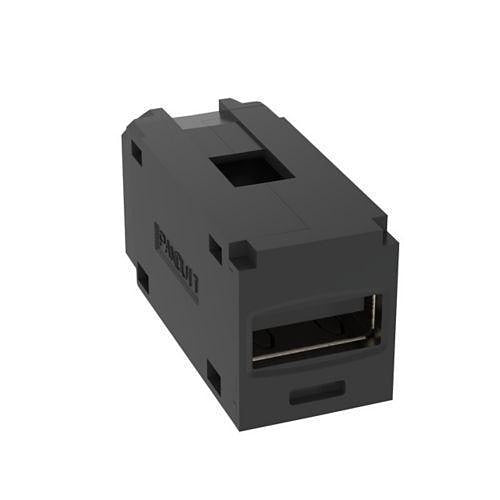 Panduit CMUSBAABL MINI-COM USB 2.0 Female Adapter, Compact Design