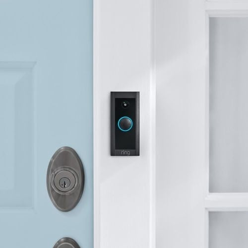 Ring Wi-Fi Video Doorbell, 2-Way Talk, 1080p HD Video, Black (B08CKB3PZH)