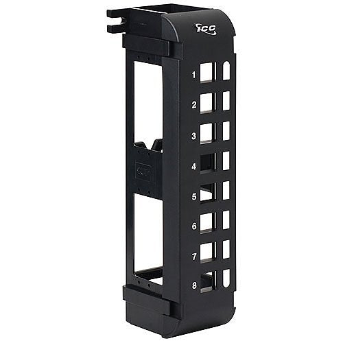 ICC Flush Vertical Blank Patch Panel Image of H2-107BP8VB