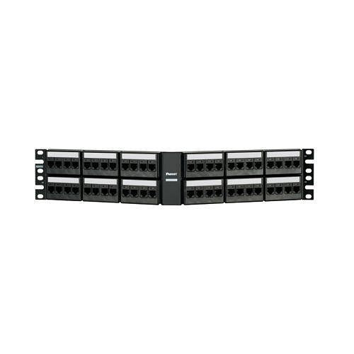 Panduit CPPKLA6ATG48WBL Patch Panel Kit, 48 Port Angled CAT 6A