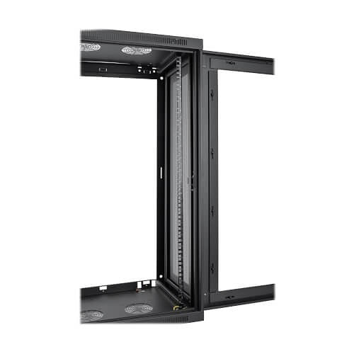 Eaton Tripp Lite SRW21UG SmartRack Low-Profile Switch-Depth Wall Mount Half-Height Rack Enclosure with Clear Acrylic Window, 16.5\\" (42cm), 200lb (90.7kg), 21U