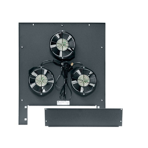 Middle Atlantic MW-6FT-660CFM Fan Top without Controller for WR, WRK, MRK, VRK, VMRK, and DRK Racks, 660 CFM, 4\\" Fans