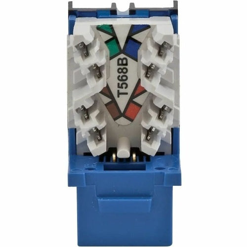Hubbell HXJ6GY24 XCELERATOR CAT6 Modular Jack, Grey