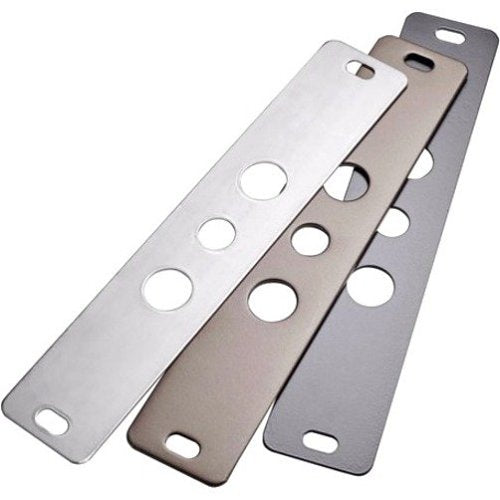 HES 9000-108-630 1/8\\" Aluminum Spacer Bracket for Surface Mounted Electric Strikes, Satin Stainless Steel