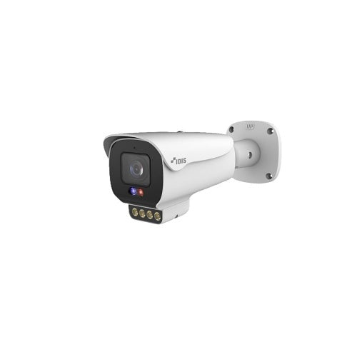 IDIS DC-T1434WG 4MP Active Deterrence Bullet Camera, 4.5-8mm Varifocal Lens