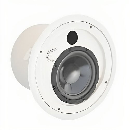 TOA FB-3862CU-AM C00 High-Performance Flush-Mount Ceiling Subwoofer Assembly, 60W, 91 dB, White