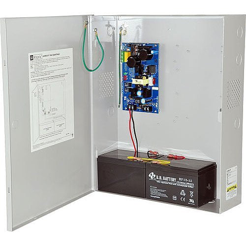 Altronix AL400ULXJG Power Supply Charger, Single Class Output, 12V DC at 4A or 24V DC at 3A, 115V AC, BC300 Enclosure