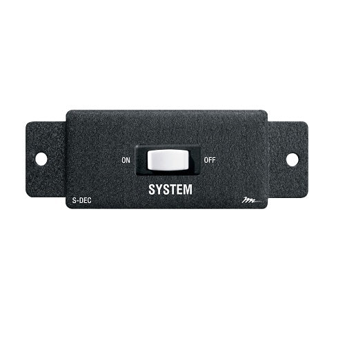 Middle Atlantic S-DEC USC Series Remote Power Switch, Decora Mount, Black