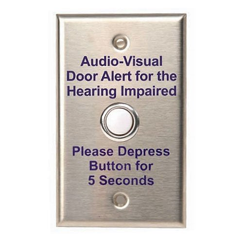 Edwards Signaling 7005-G5 Hotel Room Annunciator Kit, 24VDC, 0.125A, 24VAC, 50-60 Hz, 0.175A, Clear