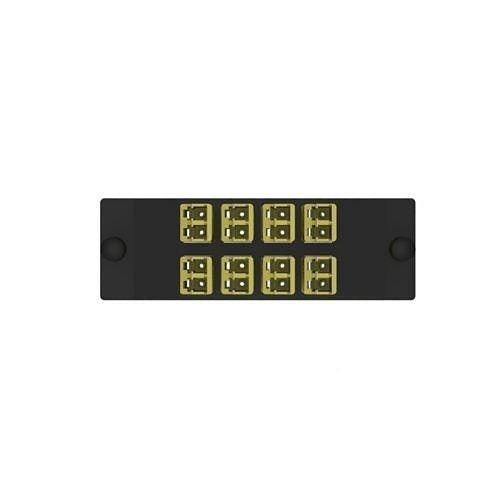 Panduit FAP8WDYLYLDLCZ 8 Position Keyed Standard Duplex LC Connector