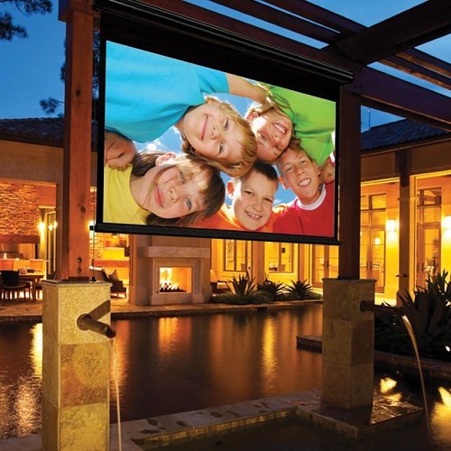 Draper 138017 133\\" Nocturne E Electric Projection Screen, HDTV, Matt White XT1000E