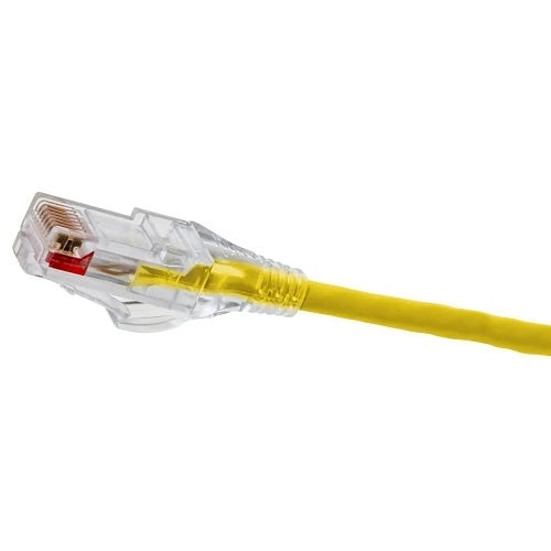 Hubbell HCL6Y10 NEXTSPEED CAT6a Patch Cable, Slim Low OD, 10\', Yellow