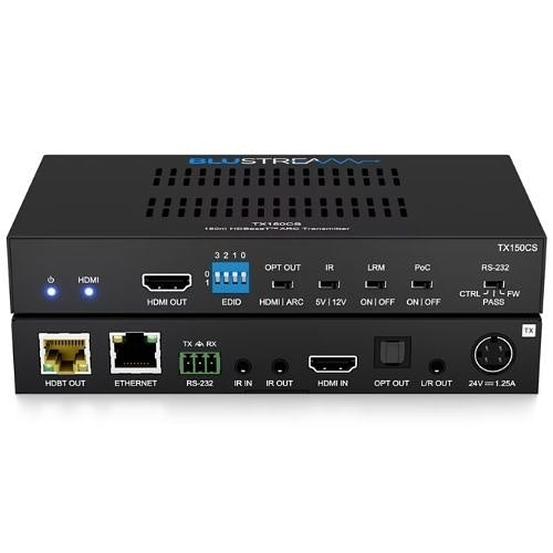 Blustream 9340242004741 4K 60Hz 444 HDMI 2.0 HDBaseT 150m, Black