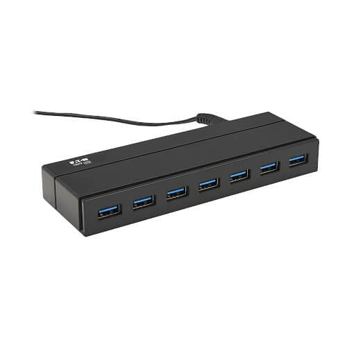 Eaton Tripp Lite U360-007 7-Port USB Hub with 1.5A Charging