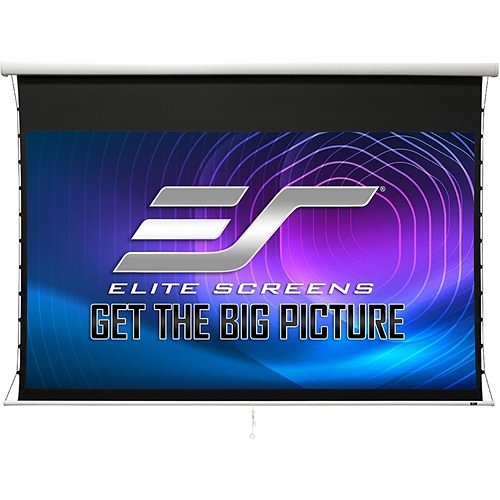 Elite Screens Manual Tab-Tension MT140XWH2 140\\" Projection Screen